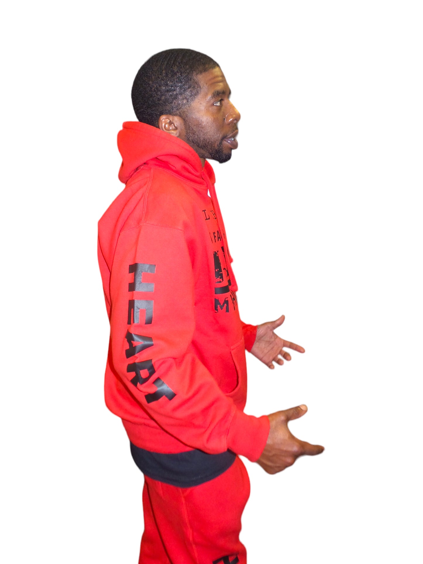 All I Have Is..  Red/Black (Jogger Set)