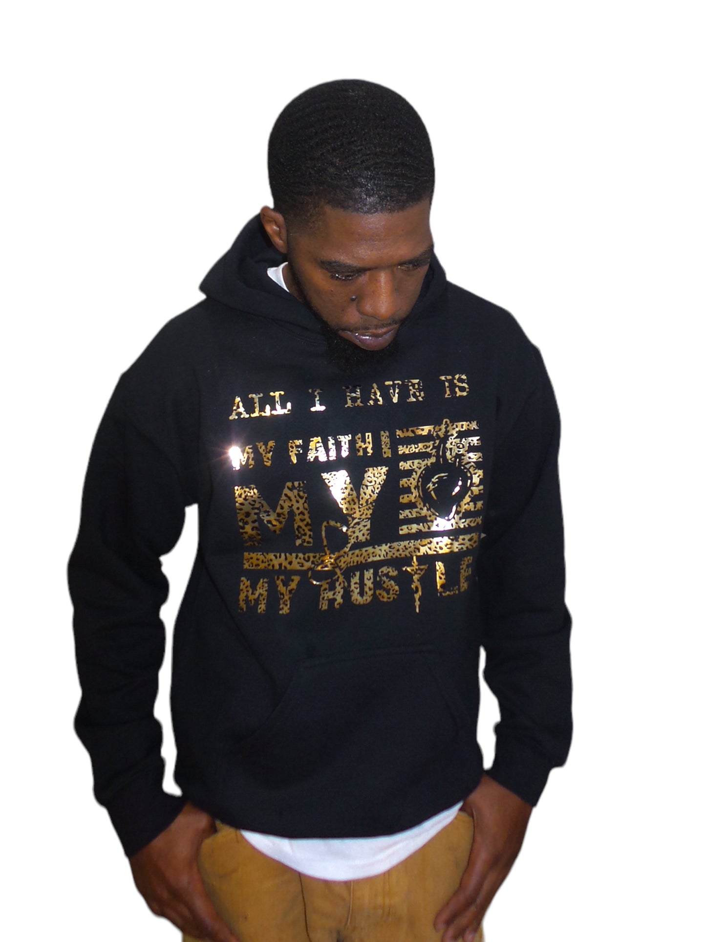 All I Have Is.. Black Leopard (Hoodie)